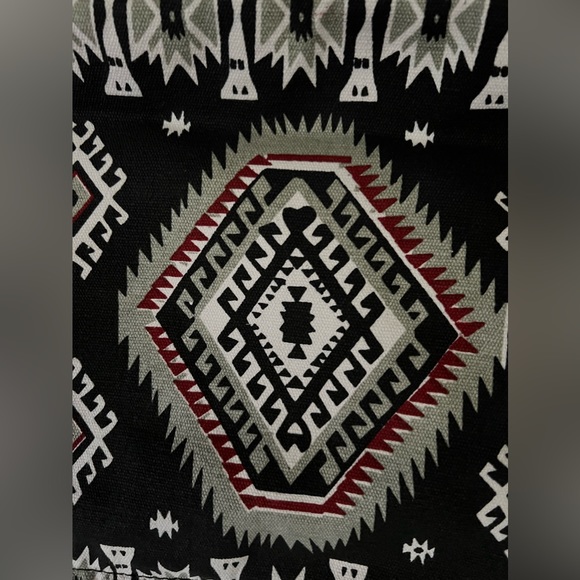 Nice Southwestern Pattern Zip Shoulder Bag - Picture 6 of 13